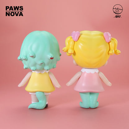 ABAO Baby Medusasa and Baby Dassi Designer Art Toy Figure