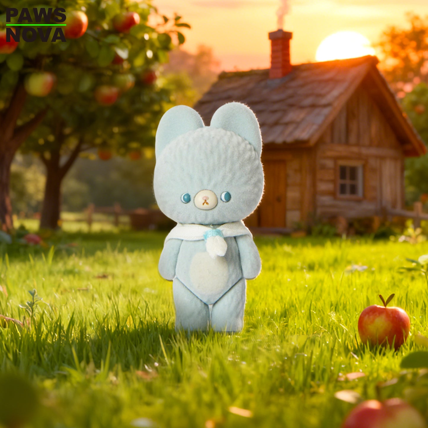 KUMARU mini Teddy bear Desktop ornament