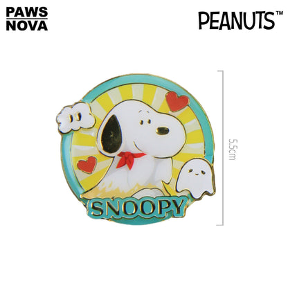 SNOOPY Peanuts 75th Anniversary National Artist Metal Pin Badge Set