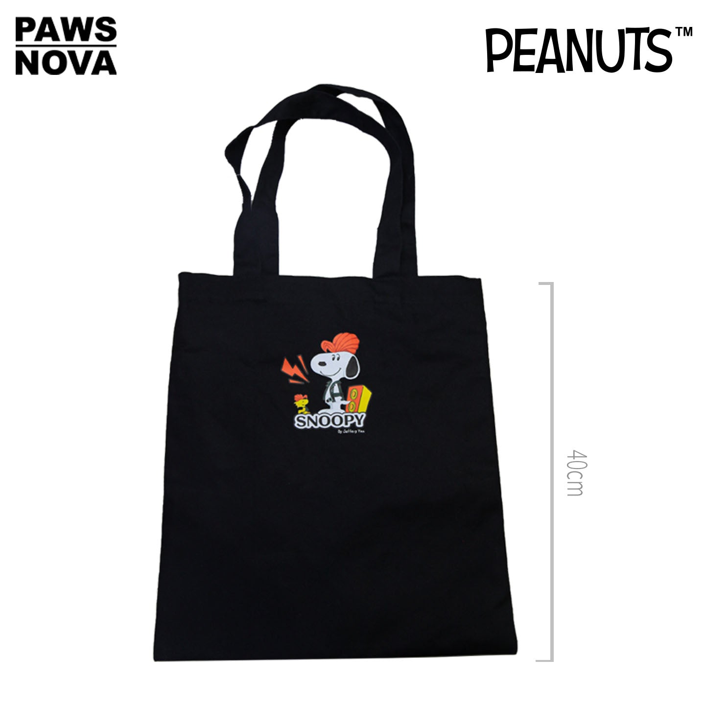 SNOOPY Peanuts 75th Anniversary Canvas Tote Bag