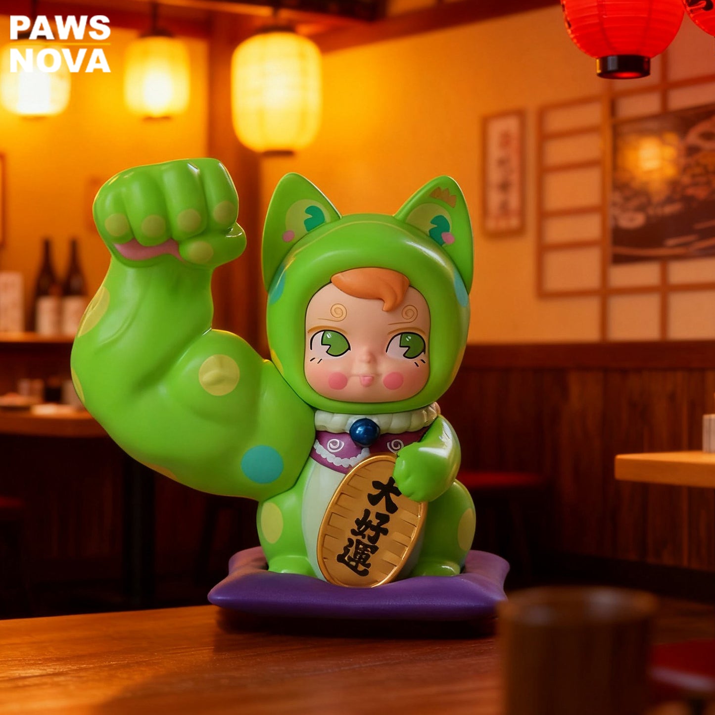 SAMSAM FORTUNE CAT BLIND BOX DECORATION-DALIZHAOCAI