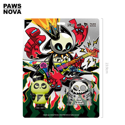 DoshiiCat Fire Panda Figurine