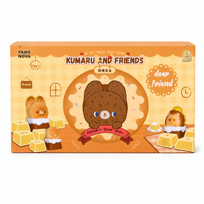 Kumaru and Friends Keycap Blind Box