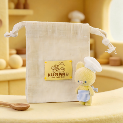 Kumaru Mini Teddy Bear Chef Carded Figure