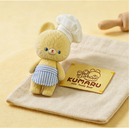 Kumaru Mini Teddy Bear Chef Carded Figure