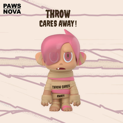 Trouble Crew YiLiLuLu Throw Cares Away Figure