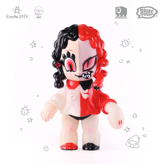 ABAO x GRAPE BRAIN Mimimisasa (Red Rhythm Ver.) Sofubi Figure