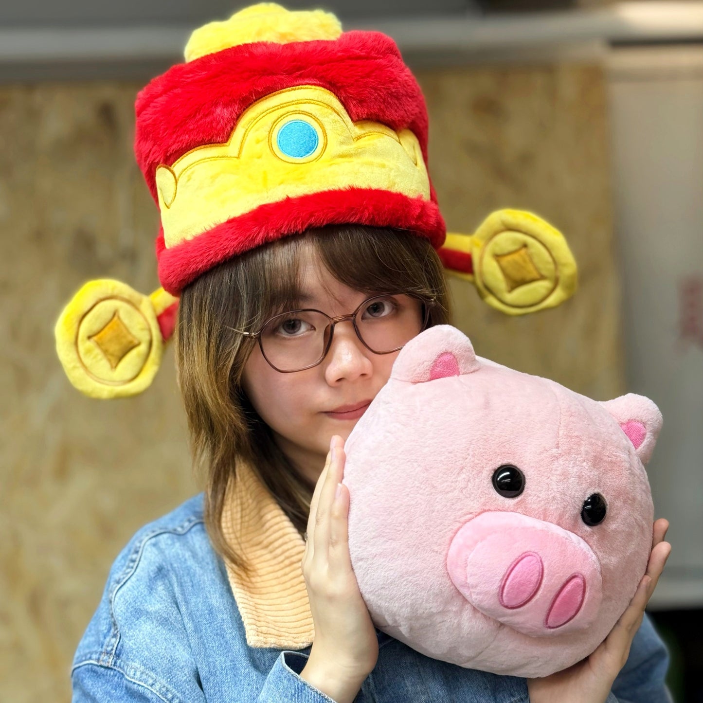 God of Fortune Plush Hat