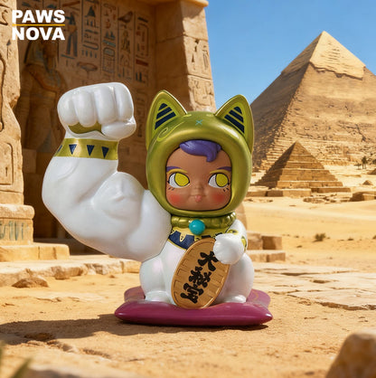 SAMSAM FORTUNE CAT BLIND BOX DECORATION-DALIZHAOCAI