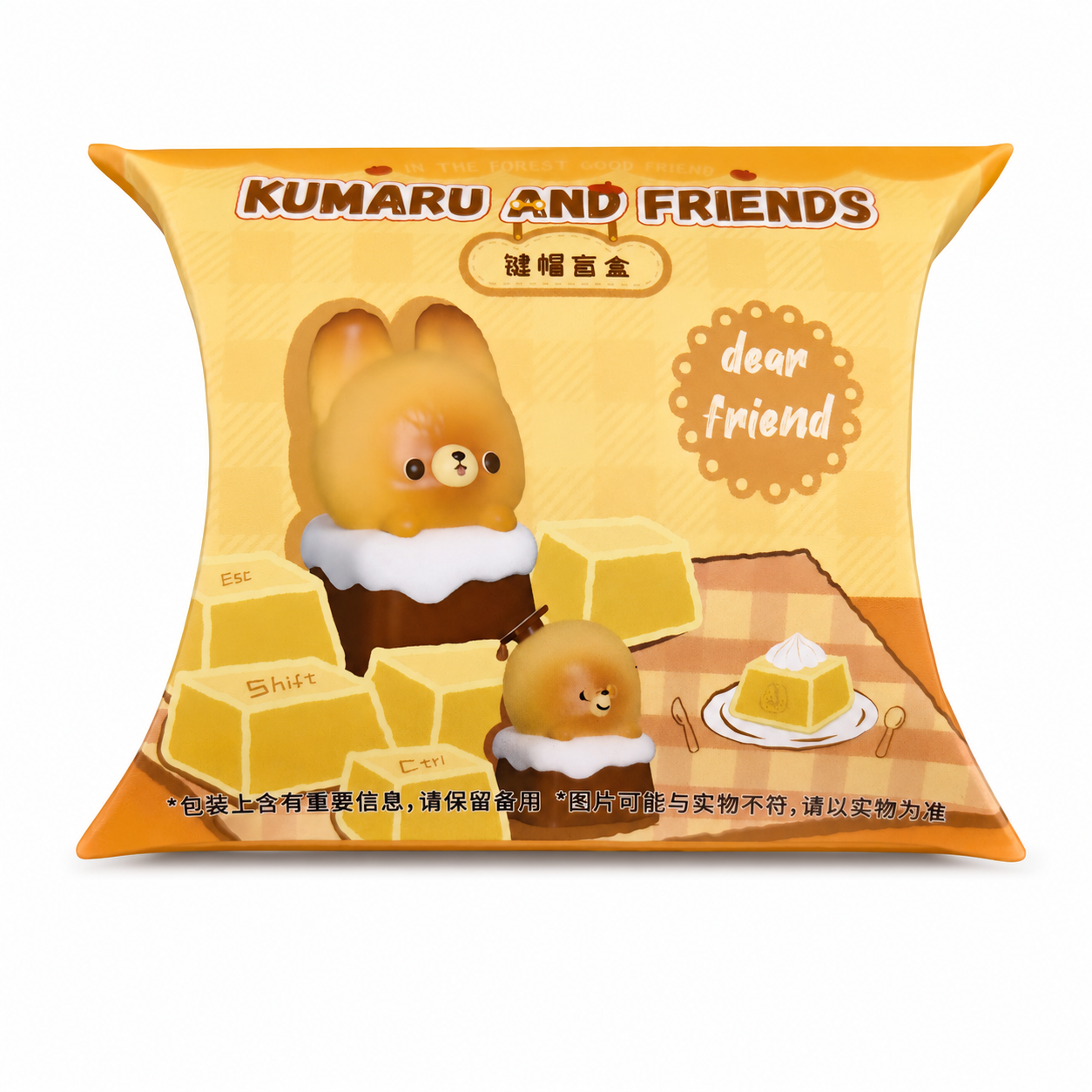 Kumaru and Friends Keycap Blind Box