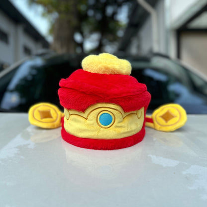 God of Fortune Plush Hat