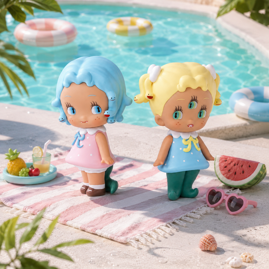 ABAO Baby Medusasa & Baby Dassi Summer Edition Collectible Figures