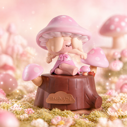 Moogugirl Mushroom Night Light Blind Box Figure Series