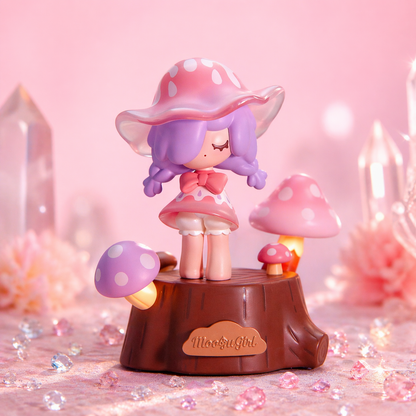 Moogugirl Mushroom Night Light Blind Box Figure Series