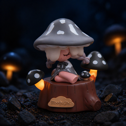 Moogugirl Mushroom Night Light Blind Box Figure Series