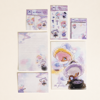 MooguGirl 6-Piece Illustrated Stationery Set