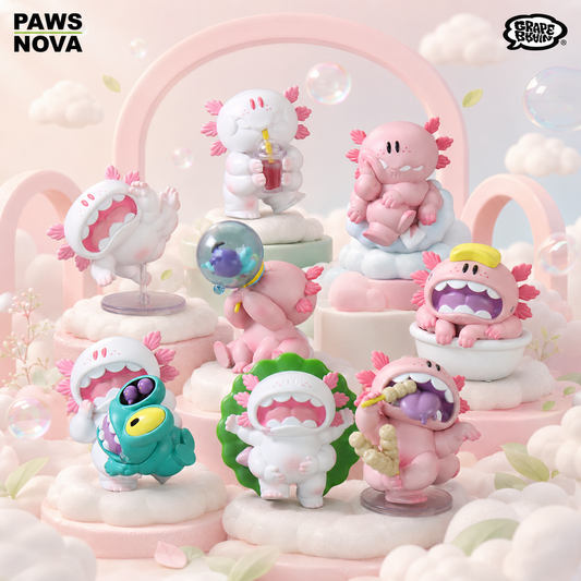 GRAPE BRAIN 6 Feet Axolotl Macaroni Blind Box
