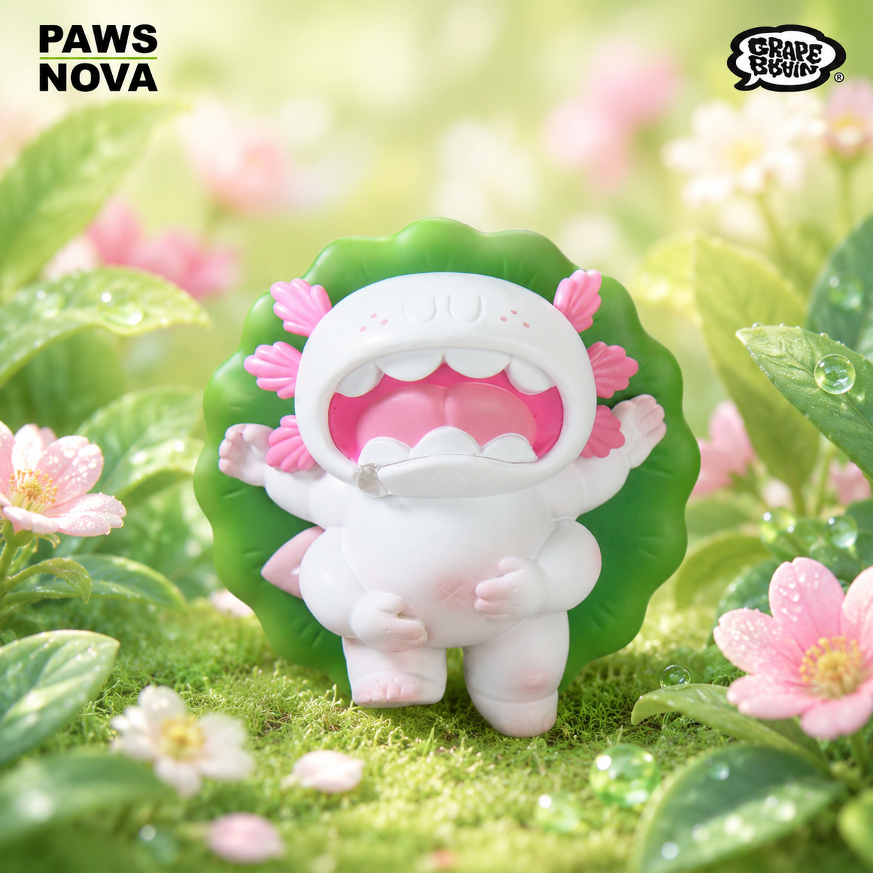 GRAPE BRAIN 6 Feet Axolotl Macaroni Blind Box