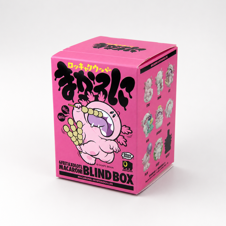 GrapeBrain 6 Feet Axolotl Macaroni Blind Box