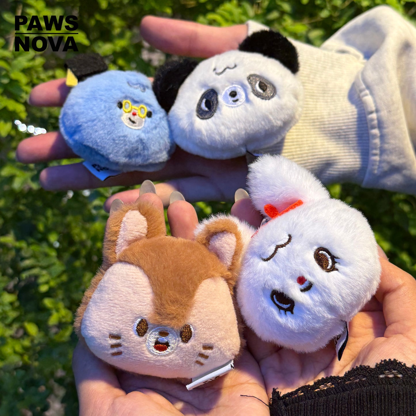 Kumaru And Friends Plush Magnet Keychain Blind Box