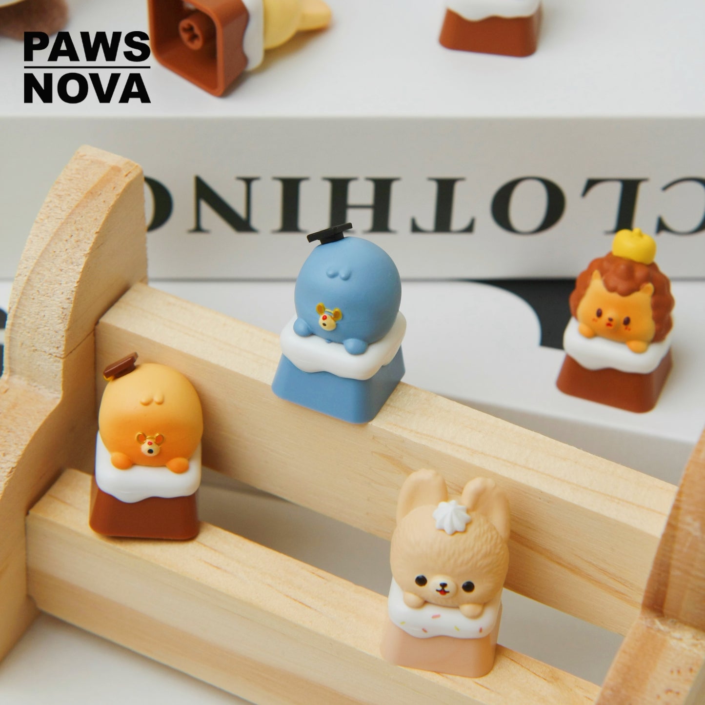 Kumaru and Friends Keycap Blind Box
