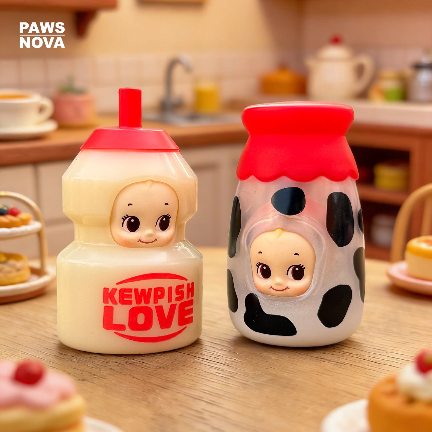 Kewpish Love Summer Sips Series Magnetic Blind Box Figure