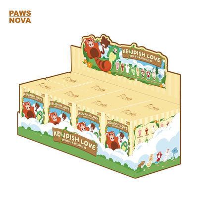 Kewpish love Animal Series Plush Keychain Blind Box