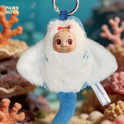 Kewpish love Animal Series Plush Keychain Blind Box
