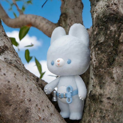 Kumaru Forest Repairman Blue Version Flocked Vinyl Figure