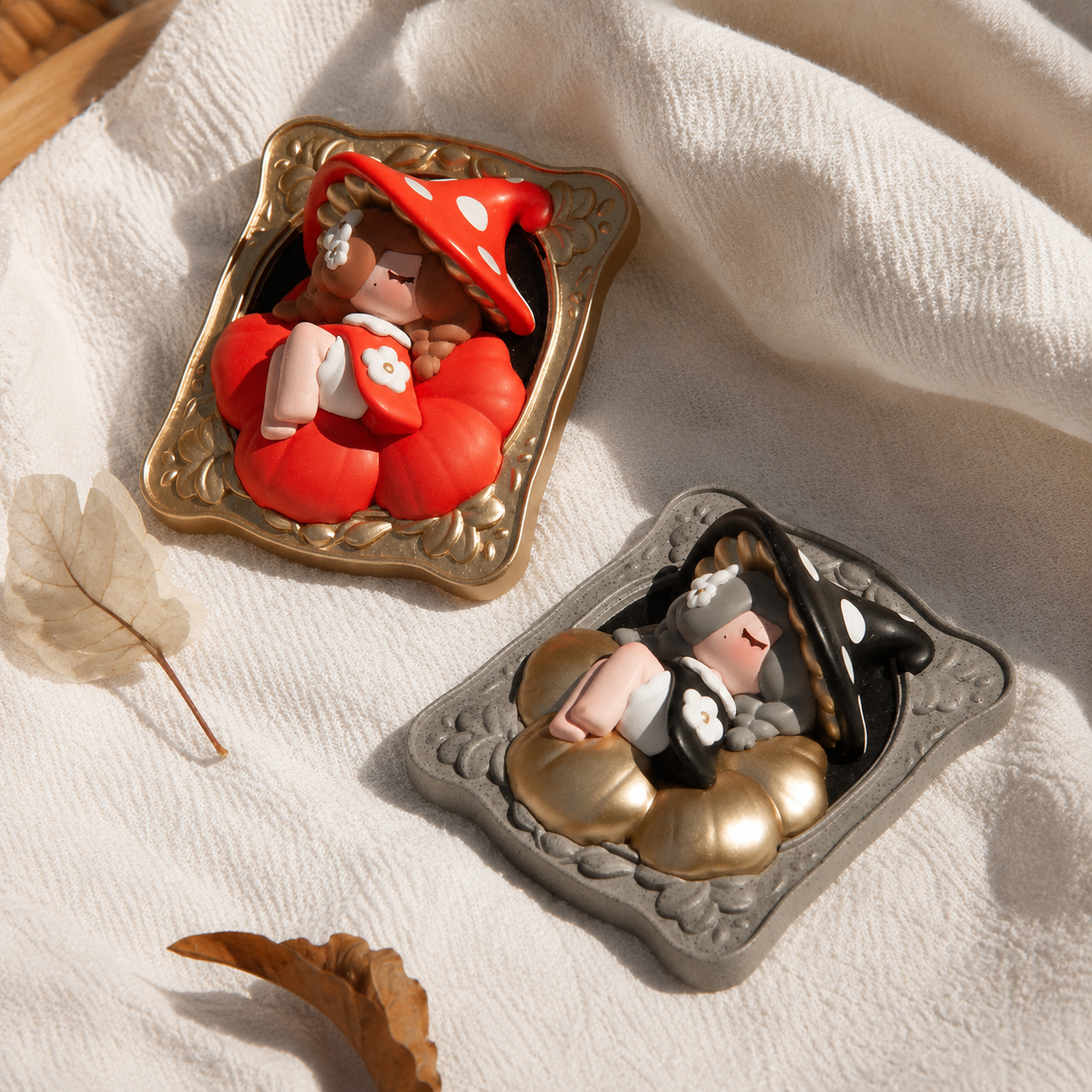 MooguGirl Relief Carved Refrigerator Magnet Blind Box Series