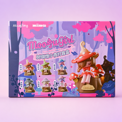 MooguGirl Mushroom Night Light Blind Box Figure Series