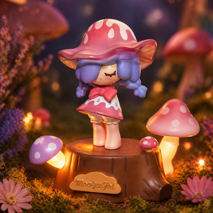Moogugirl Mushroom Night Light Blind Box Figure Series