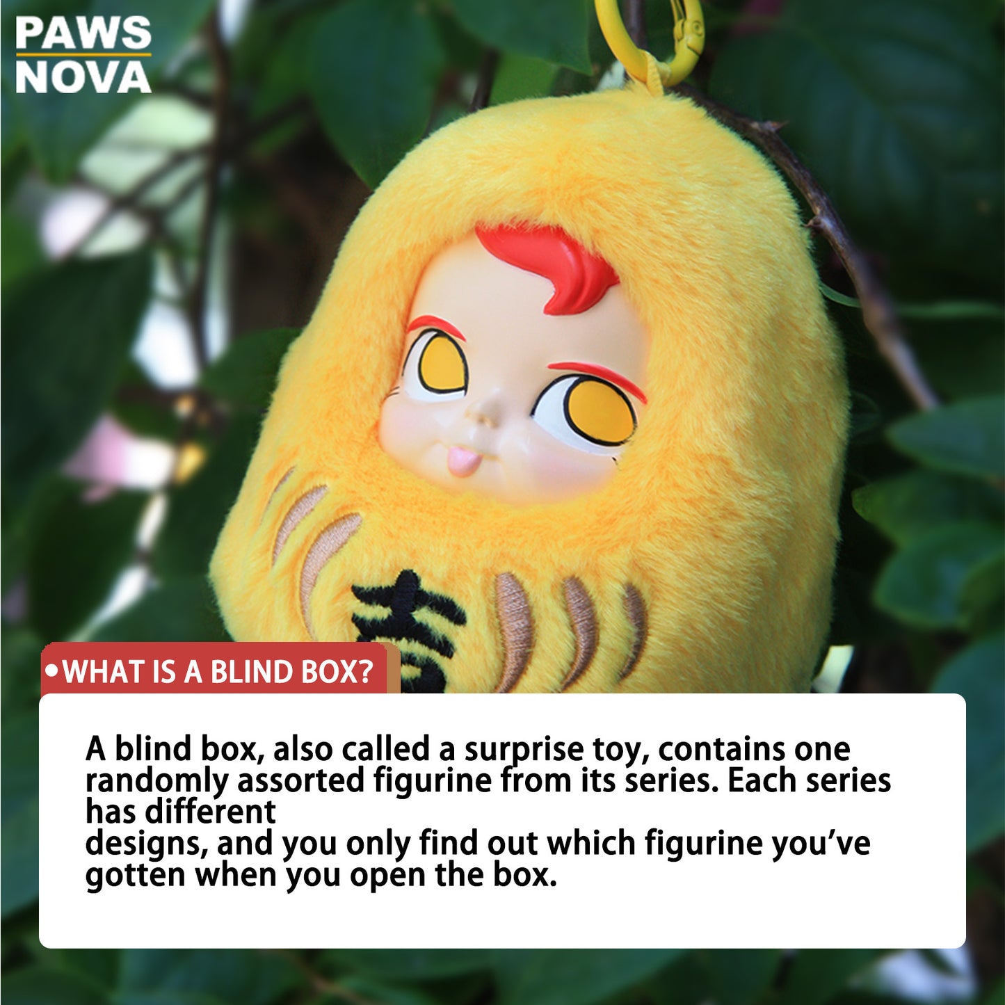 DHARMA SAMSAM VINYL FACE PLUSH PENDANT BLIND BOX