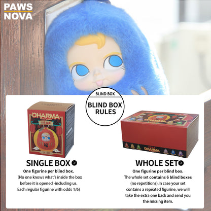 DHARMA SAMSAM VINYL FACE PLUSH PENDANT BLIND BOX