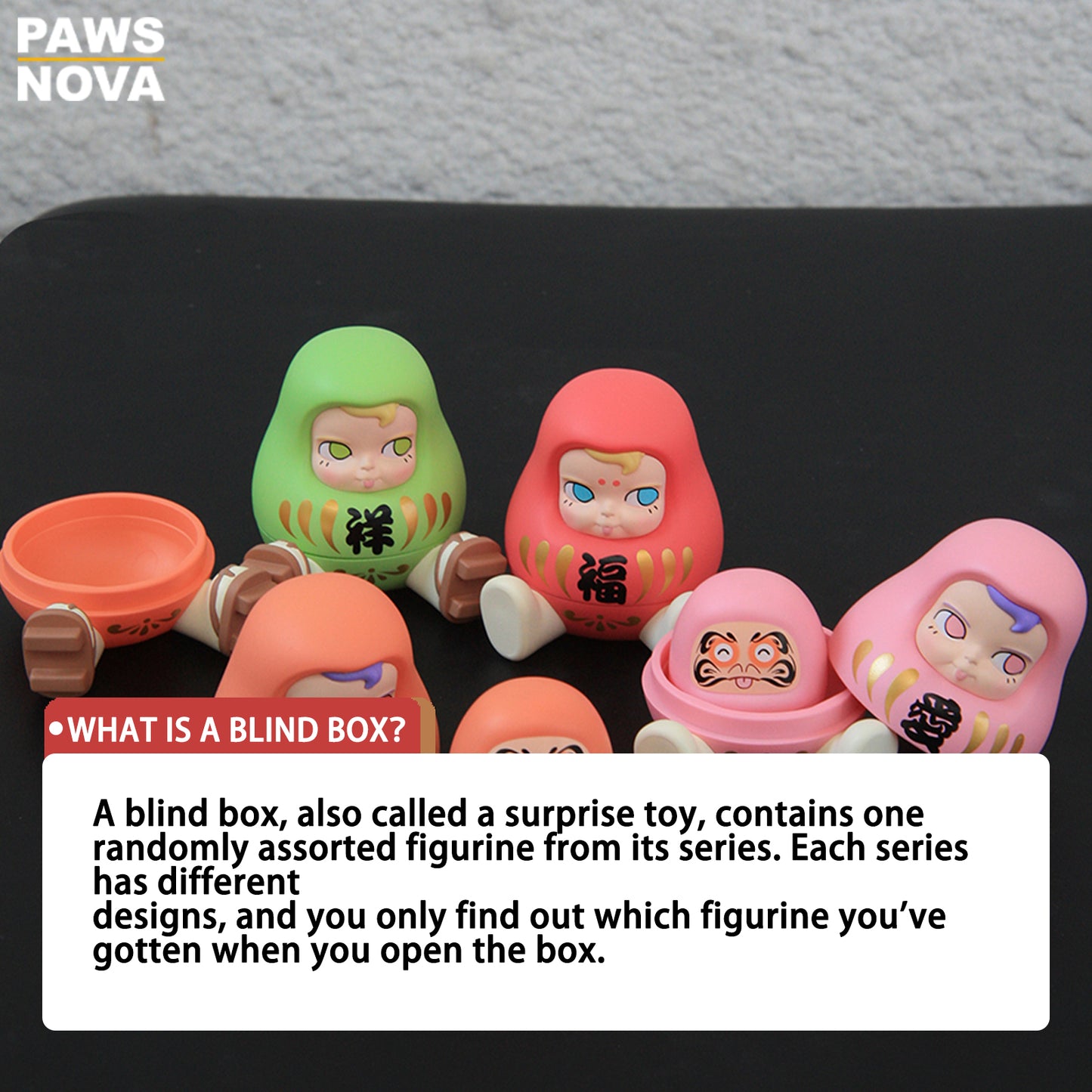 SAMSAM DAMO DOLL TUMBLER BLIND BOX ORNAMENT