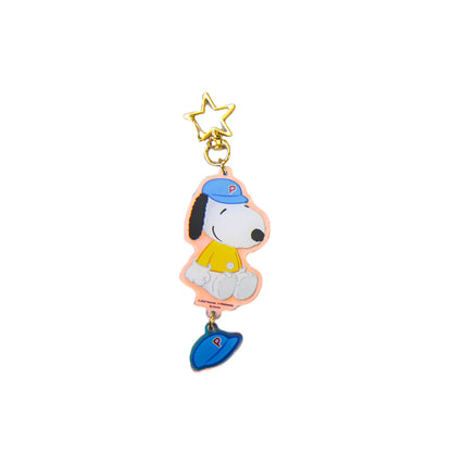 Snoopy Peanuts 75th Anniversary Acrylic Keychain Pendant