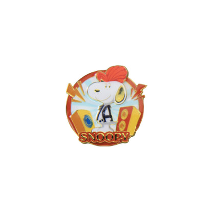 SNOOPY Peanuts 75th Anniversary National Artist Metal Pin Badge Set