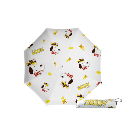 SNOOPY Peanuts 75th Anniversary Artist Series Dual-Use Folding Umbrella