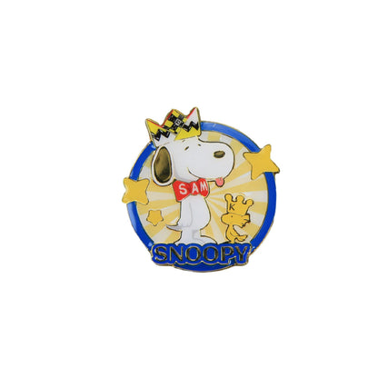 SNOOPY Peanuts 75th Anniversary National Artist Metal Pin Badge Set
