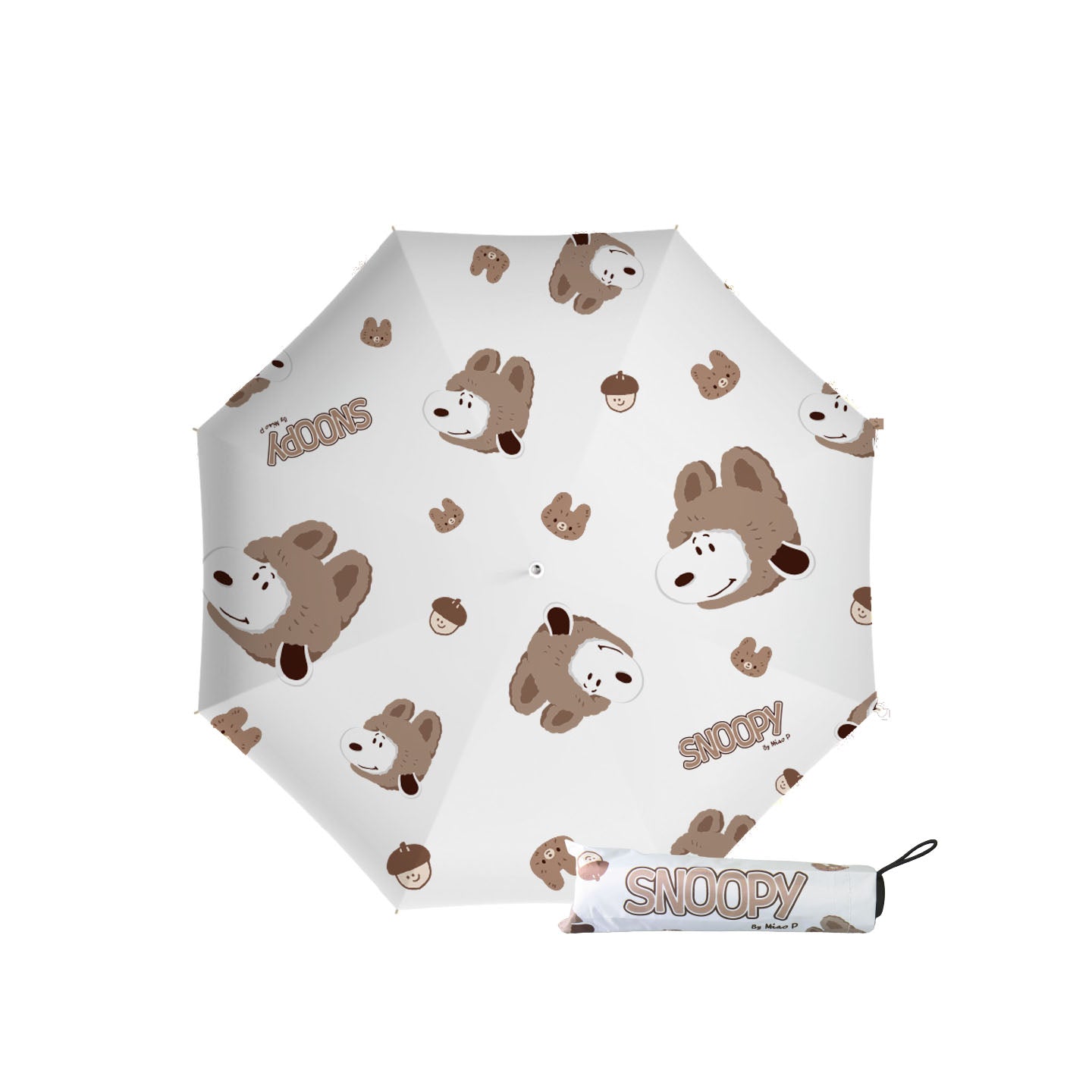 SNOOPY Peanuts 75th Anniversary Artist Series Dual-Use Folding Umbrella