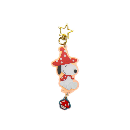 Snoopy Peanuts 75th Anniversary Acrylic Keychain Pendant