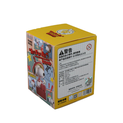 Snoopy 75th Anniversary Artist Collaboration Stamp Blind Box Figurine