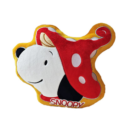 SNOOPY 75th Anniversary Peanuts Comic Series Plush Pillow Doll Toy