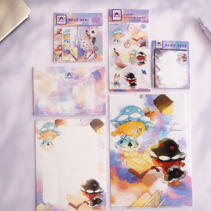 MooguGirl 6-Piece Illustrated Stationery Set