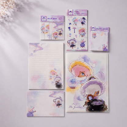 MooguGirl 6-Piece Illustrated Stationery Set