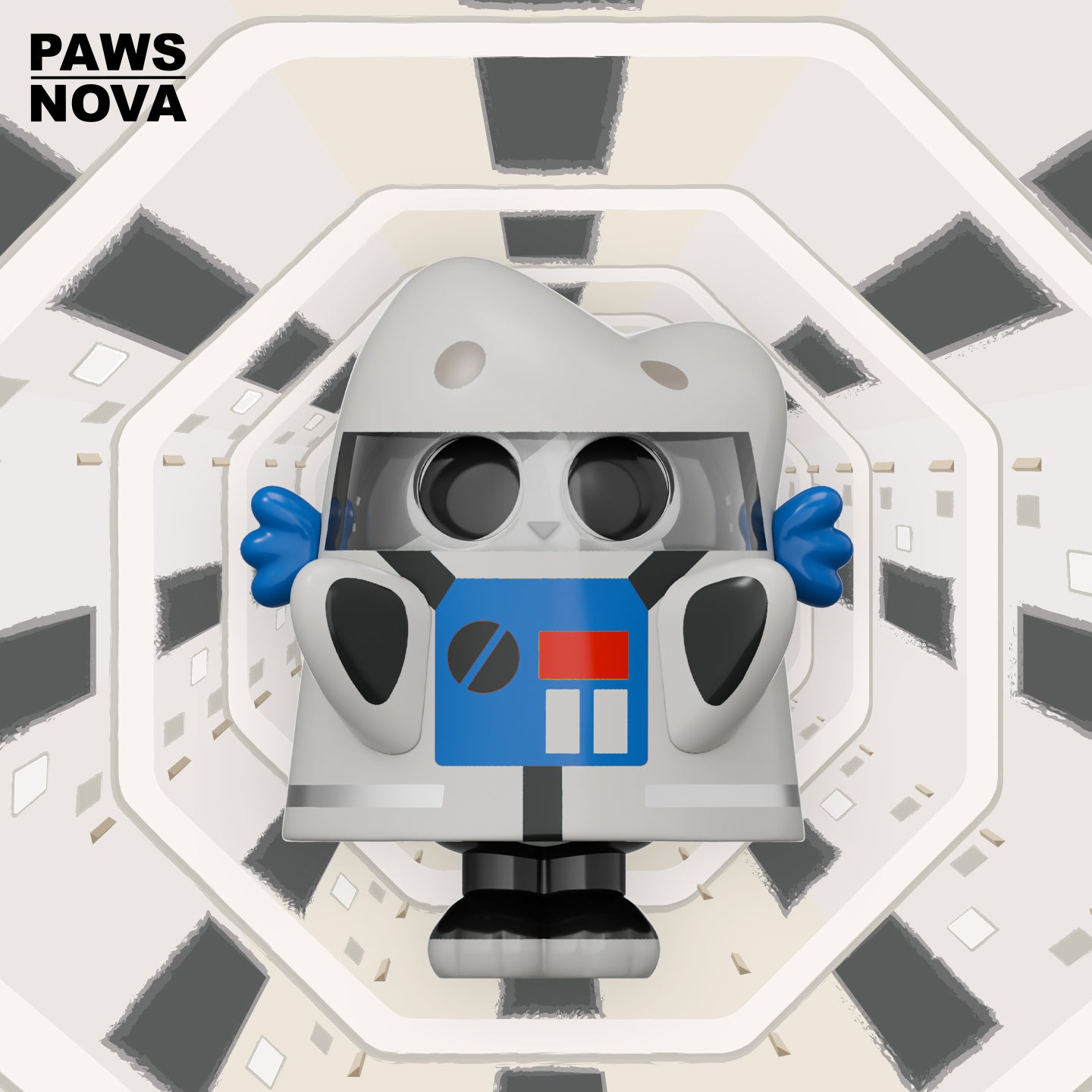 Trouble Crew DoshiiCat Space Odyssey Carded Figure