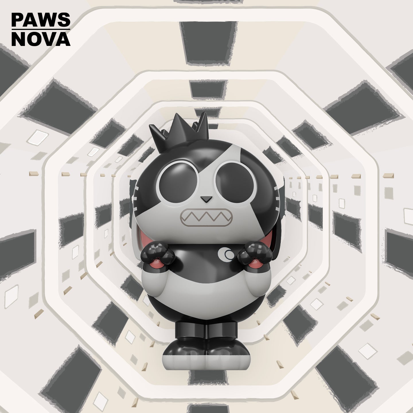 Trouble Crew DoshiiCat Space Odyssey Carded Figure