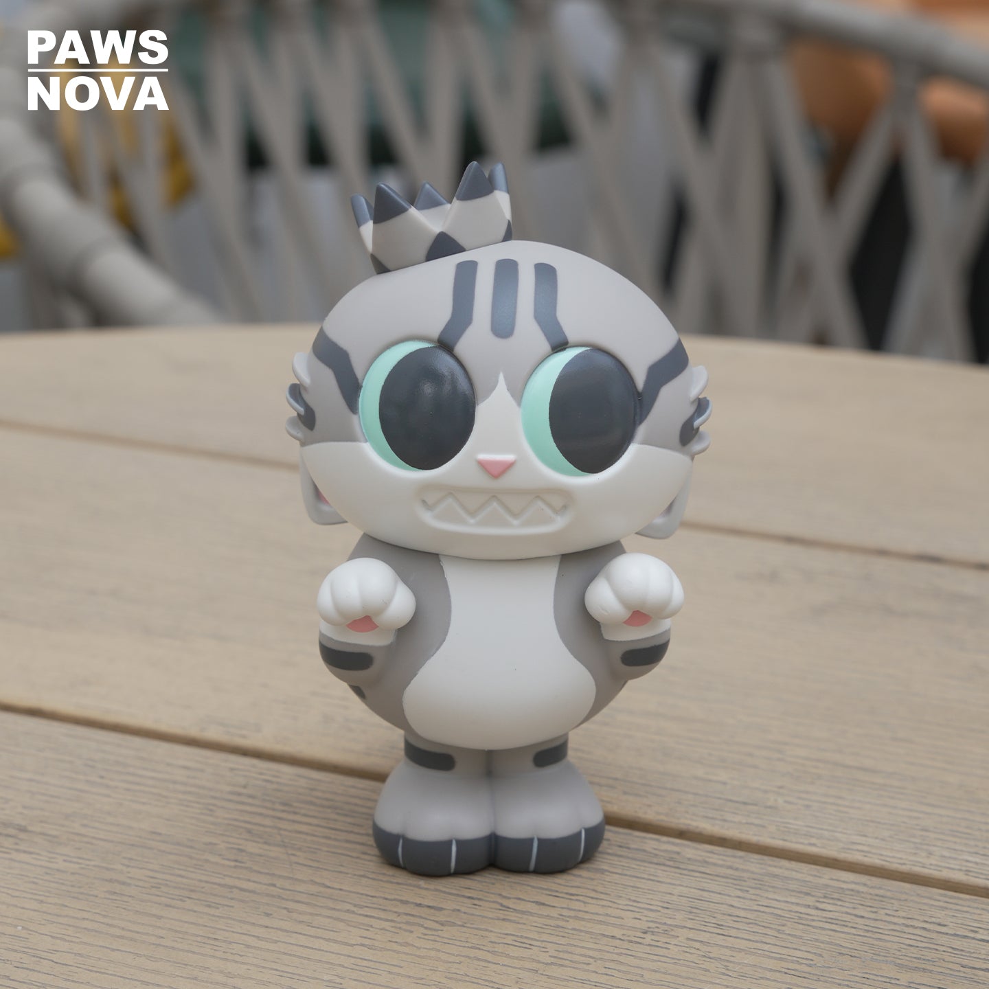 Trouble Crew DoshiiCat Standing Tabby Cat Figure