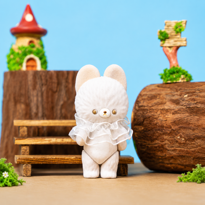 Kumaru Mini Teddy Bear Lace Outfit Carded Figure