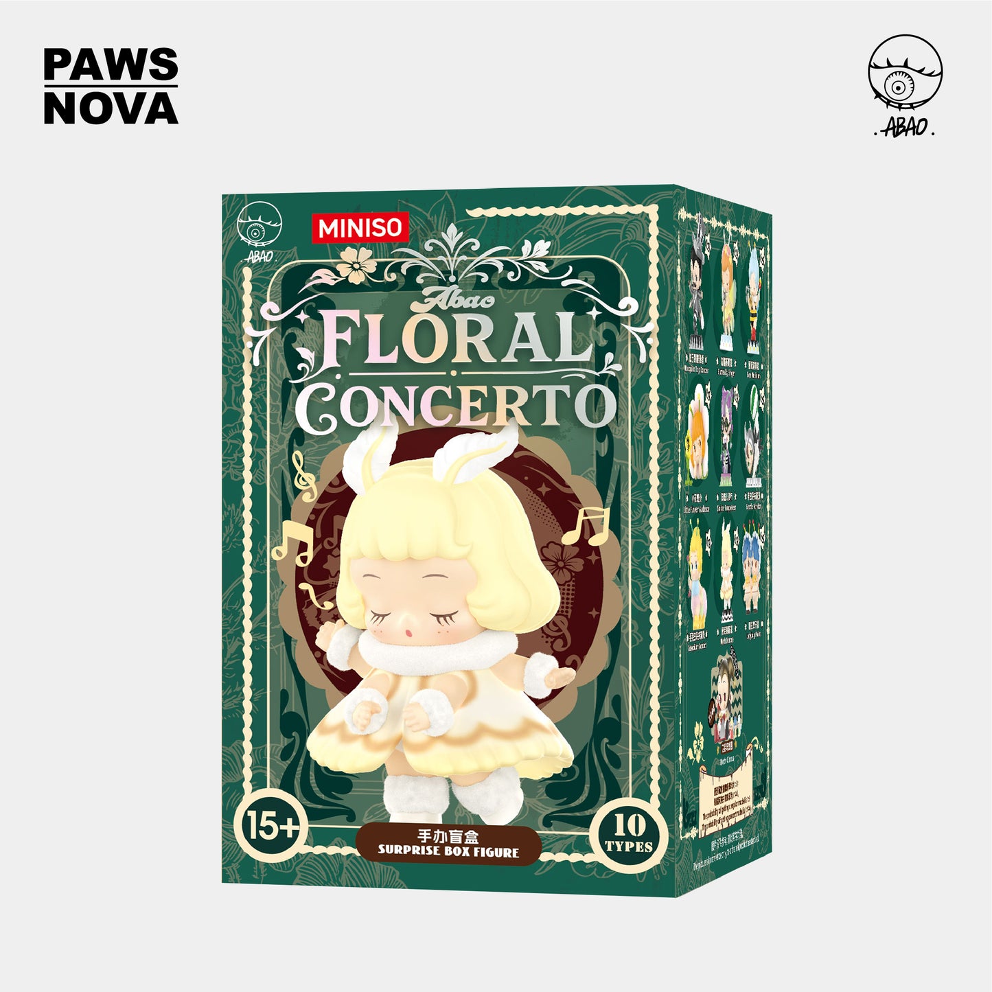 ABAO FLORAL CONCERTO SERIES SURPRISE BOX FIGURE